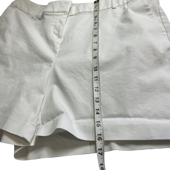 Lane Bryant White Wide Stretch Waist Shorts Sz 16P - Picture 5 of 11